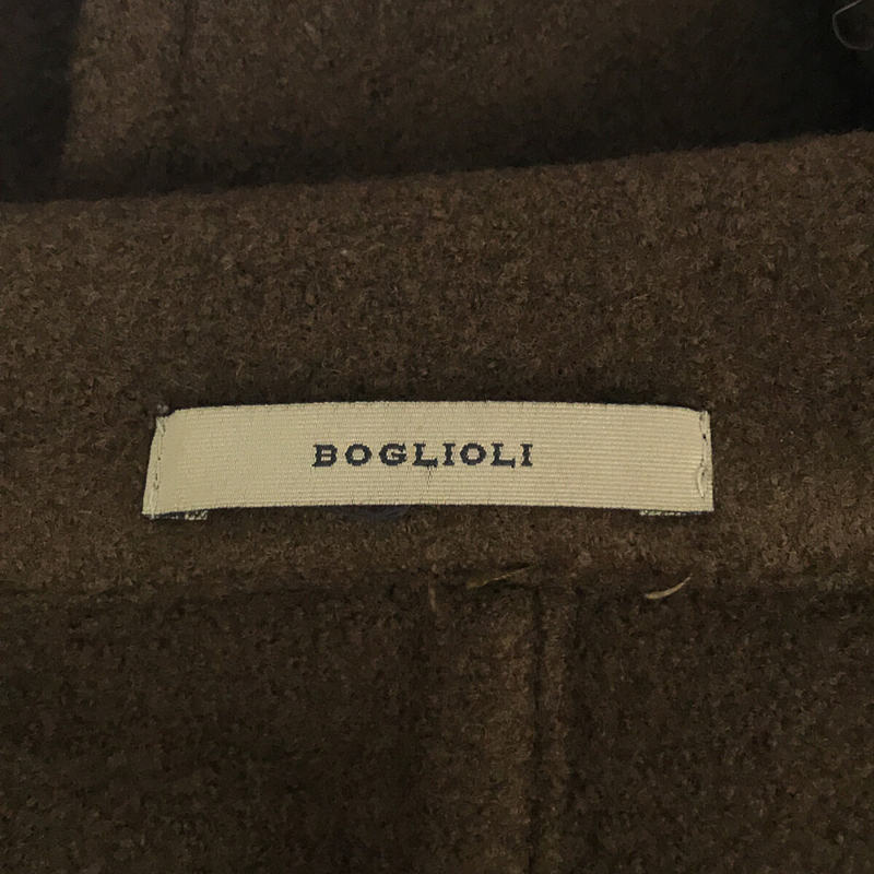 BOGLIOLI / ボリオリ イタリア製 ウール シングル ピーコート