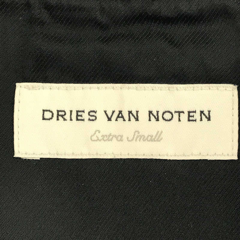 DRIES VAN NOTEN / ドリスヴァンノッテン ボタニカル モチーフ ジャガード MA-1 ジャケット