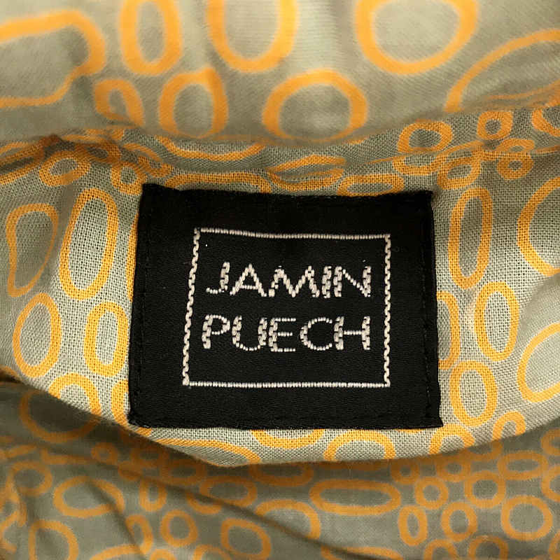 JAMIN PUECH / ジャマンピエッシュ ビーズ ブローチ 装飾 ハンドバッグ 保存袋付き