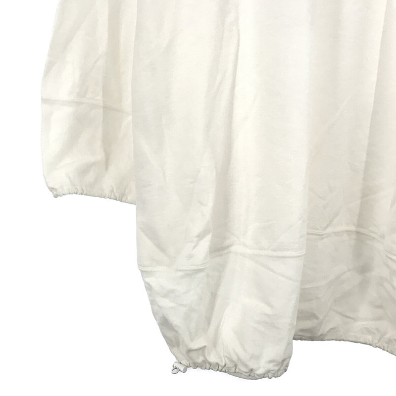 nagonstans / ナゴンスタンス Compact Sweat ベースボール チュニック コットン スウェット ドロスト ワンピース