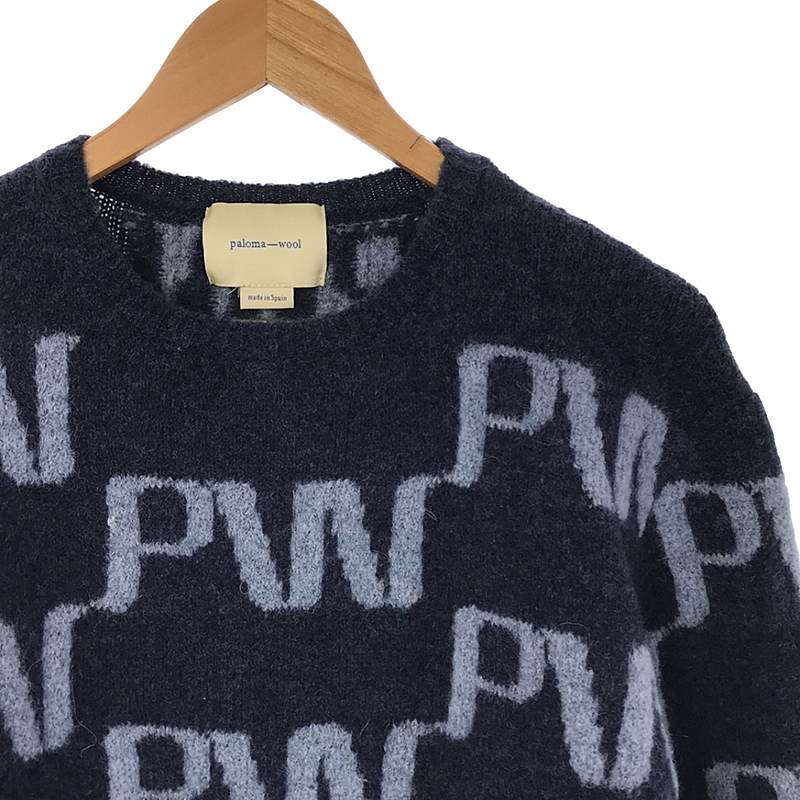 Paloma Wool / パロマウール ロゴ ショート丈二ット