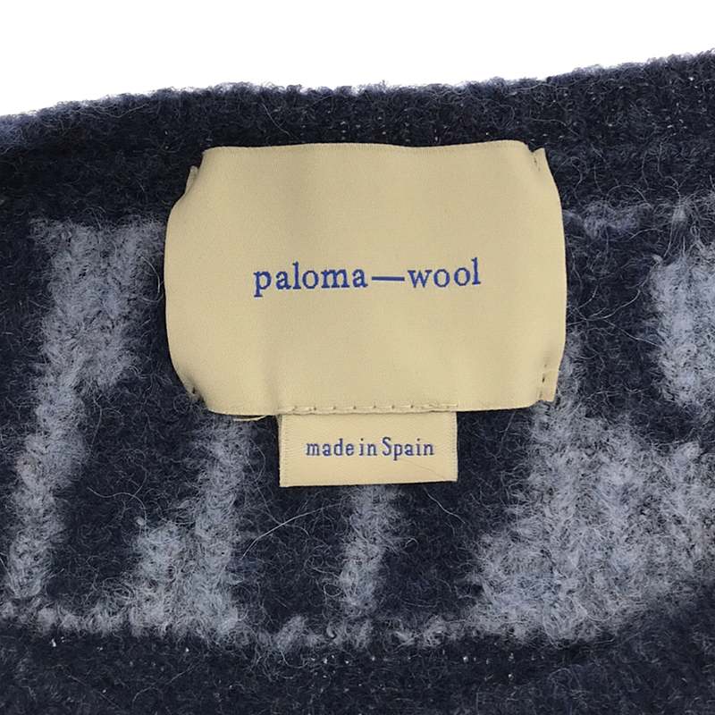 Paloma Wool / パロマウール ロゴ ショート丈二ット