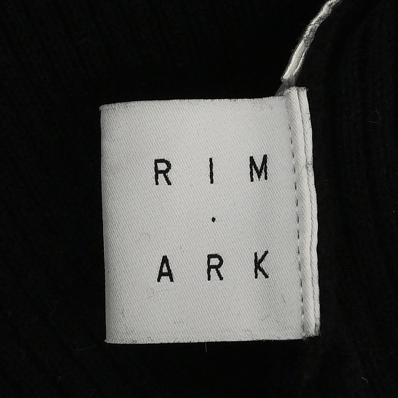 RIM.ARK / リムアーク High collar flare knit OP ワンピース