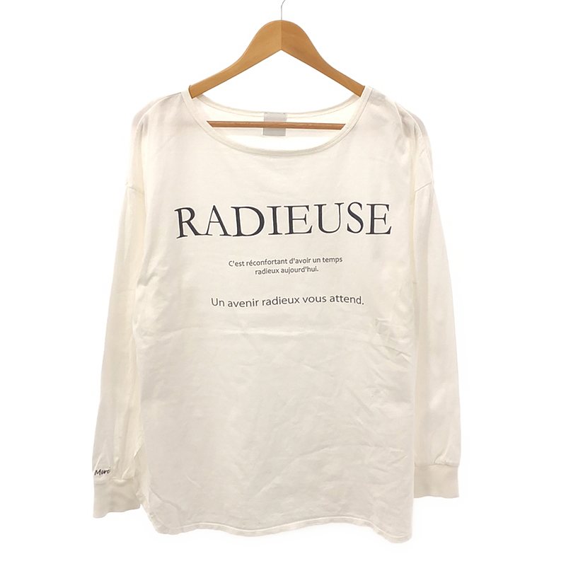 RADIEUSE ロゴロングT﻿