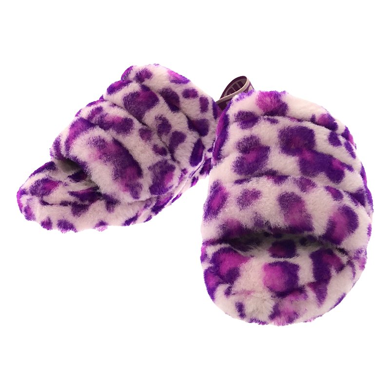 FLUFF YEAH SLIDE LEOPARD サンダル