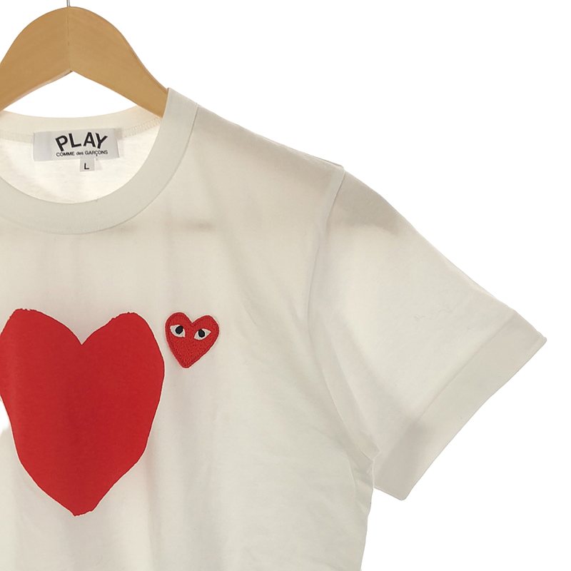 PLAY COMME des GARCONS / プレイコムデギャルソン PLAY T-SHIRT WITH RED HEART Tシャツ