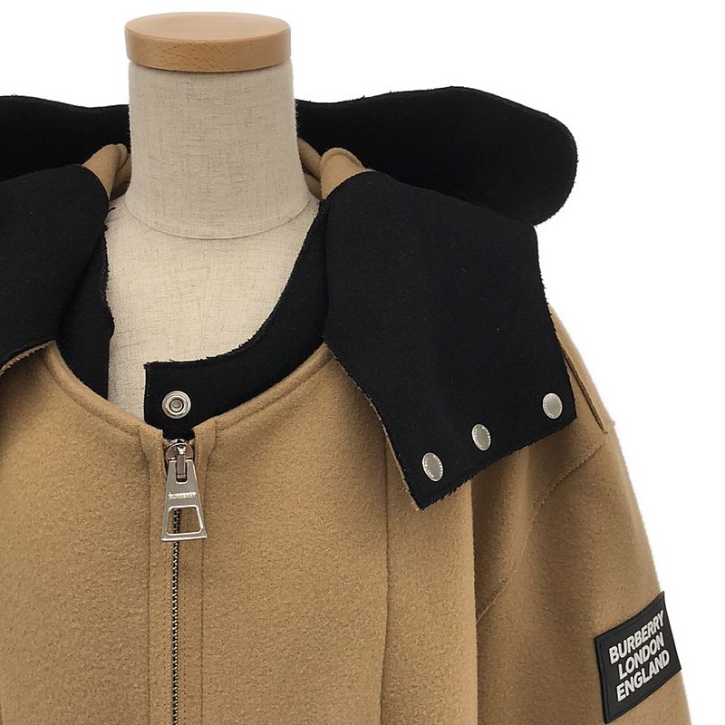 Burberry / バーバリー Lisburn Hooded Parka リスバーン フーデッド ウールブレンドダッフルコート