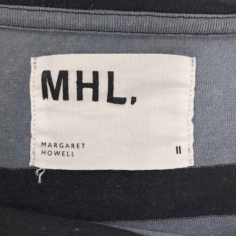 MHL. / エムエイチエルマーガレットハウエル コットンボーダーカットソー