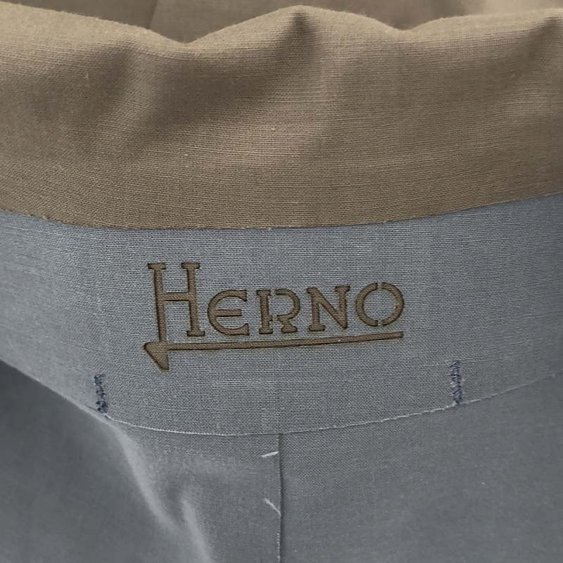 HERNO / ヘルノ スナップボタン シングル レインコート