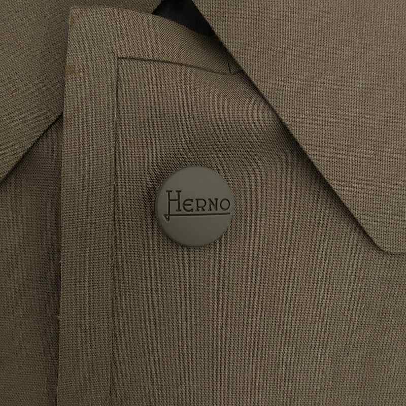 HERNO / ヘルノ スナップボタン シングル レインコート