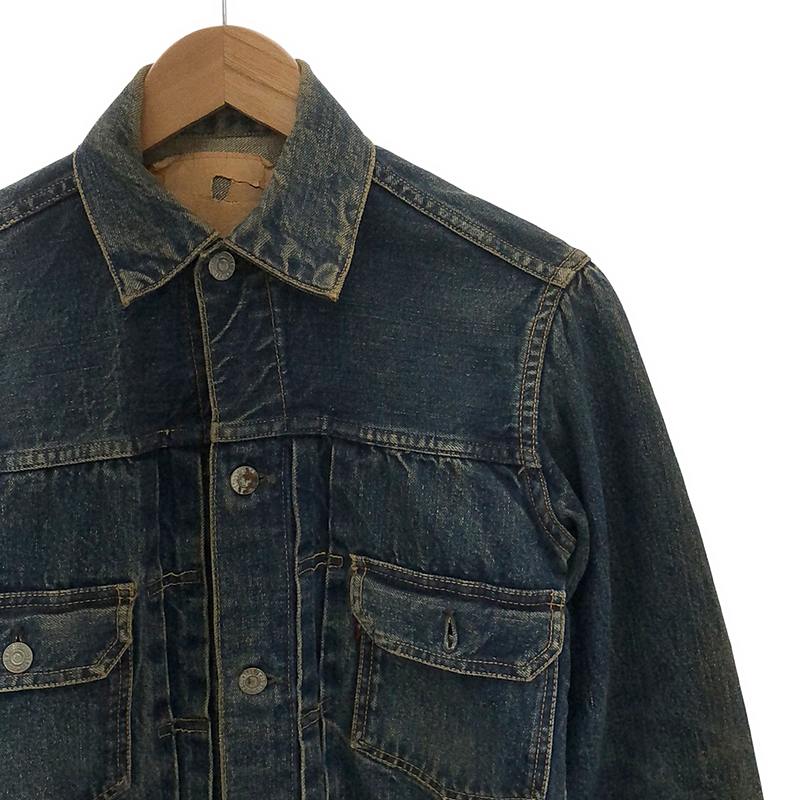 Levi's / リーバイス 50s〜60s ヴィンテージ 507XX 2nd セカンド BigE 均等V 両面タブ 刻印17 紙パッチ デニムジャケット