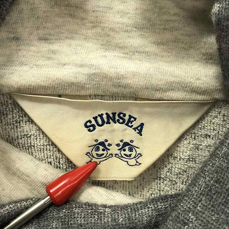 SUNSEA / サンシー マイクロパイル ロールネックプルオーバー カットソー