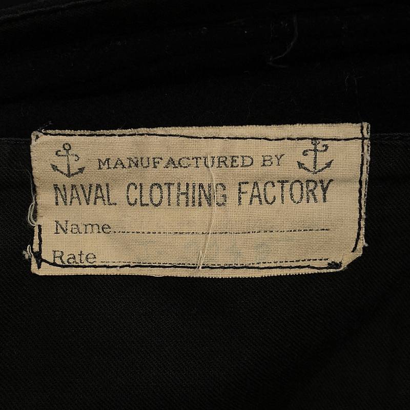 VINTAGE / ヴィンテージ古着 NAVAL CLOTHING FACTORY 40s～プリントタグ セーラーパンツ