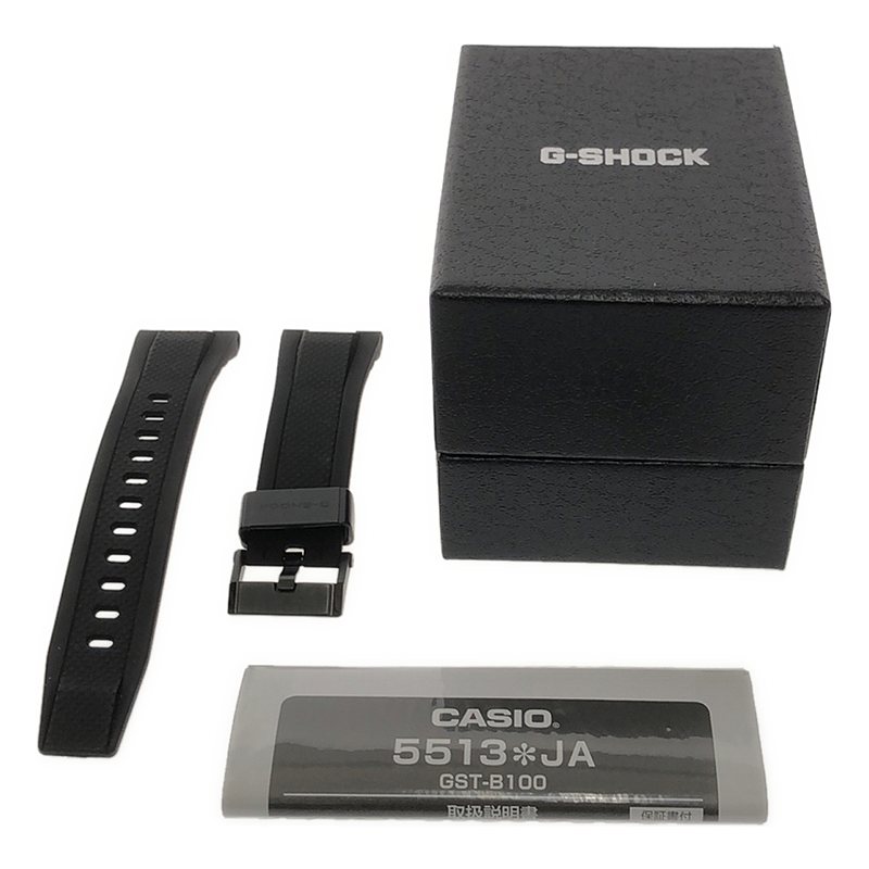 G-SHOCK / ジーショック GST-B100X-1AJF G-STEEL Bluetooth タフソーラー モバイルリンク 腕時計