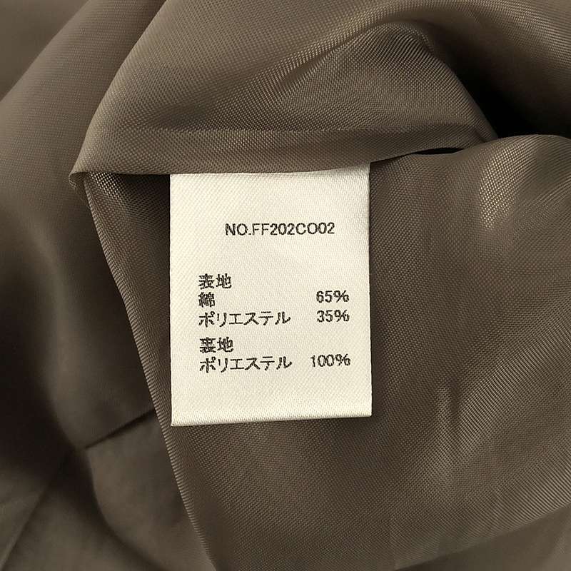 foufou / フーフー the trench coat ”tamamushi” ザ トレンチコート「玉虫」