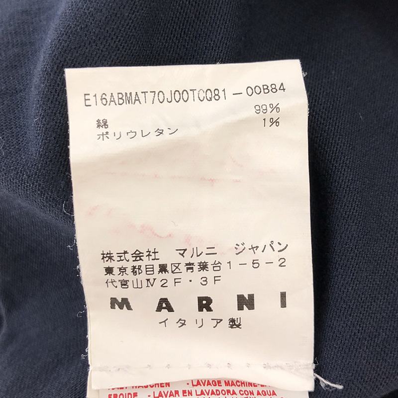 MARNI / マルニ コットン クルーネック カットソーワンピース