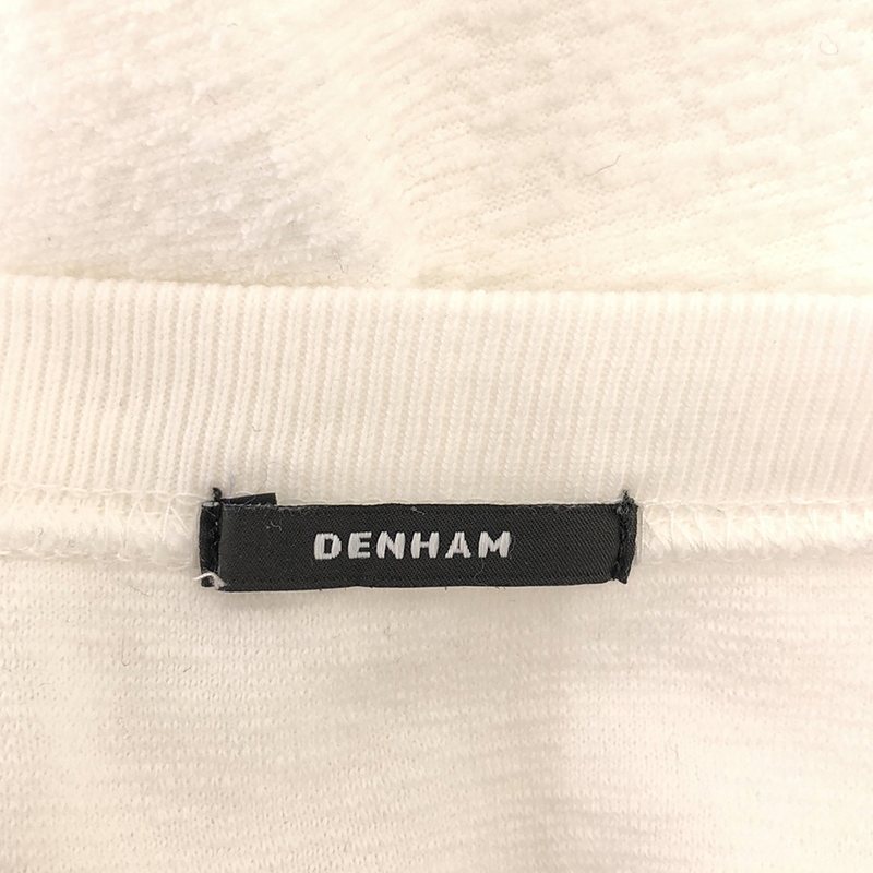 DENHAM / デンハム SPORTY SOFT MODEL パイル エルボーパッチ ロングスリーブ Tシャツ