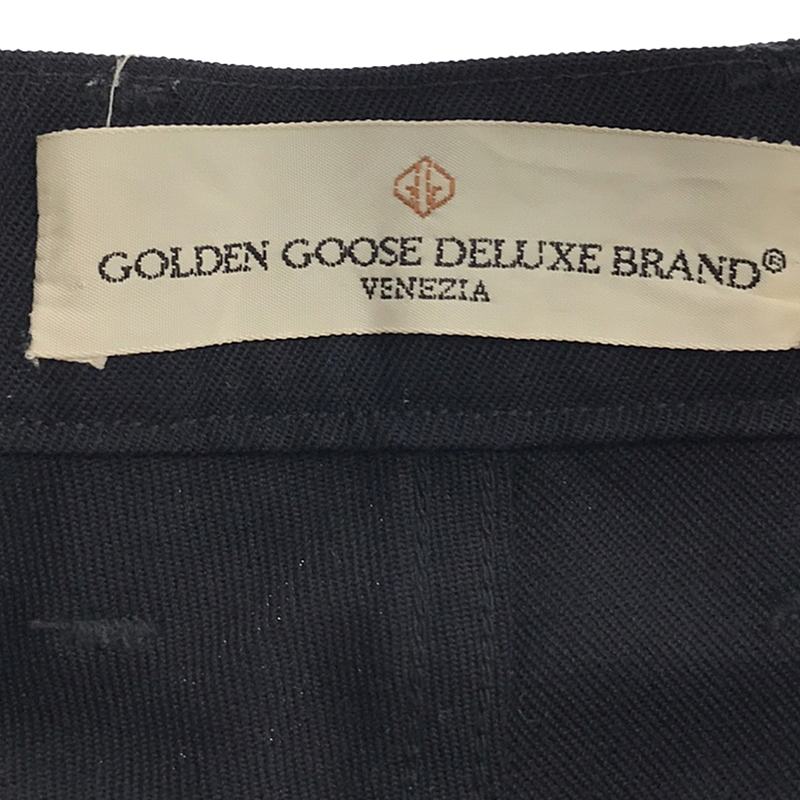 GOLDEN GOOSE / ゴールデングース ポリエステル ウール ストレートパンツ