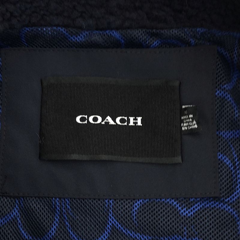 COACH / コーチ ボアフリース フル シェルパ ジャケット