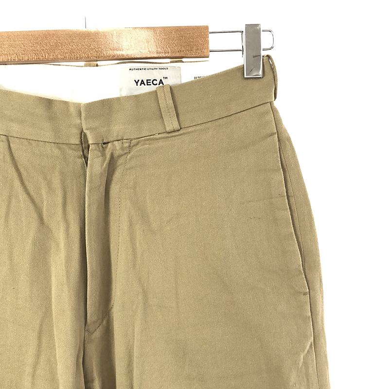 YAECA / ヤエカ CHINO CLOTH PANTS WIDE パンツ