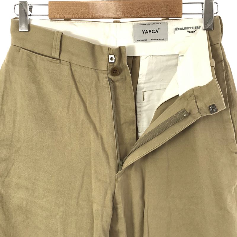 YAECA / ヤエカ CHINO CLOTH PANTS WIDE パンツ