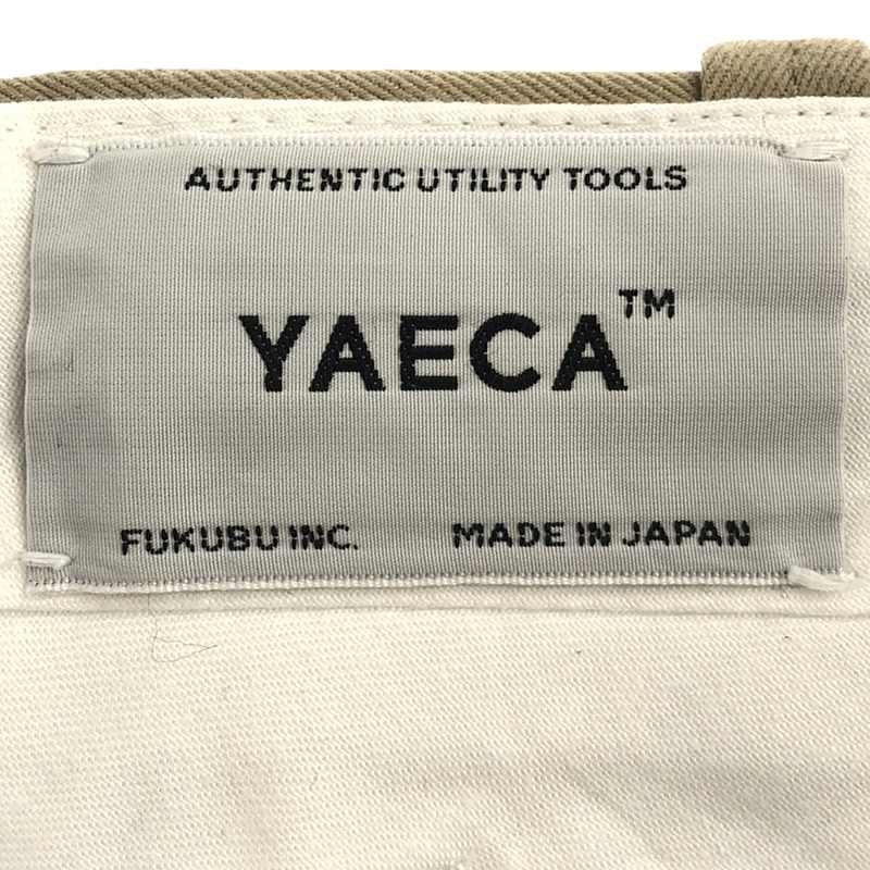 YAECA / ヤエカ CHINO CLOTH PANTS WIDE パンツ