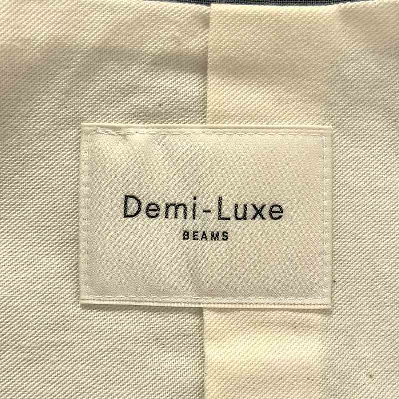 DEMI-LUXE BEAMS / デミルクスビームス ポリエステル ウール ロングジレ