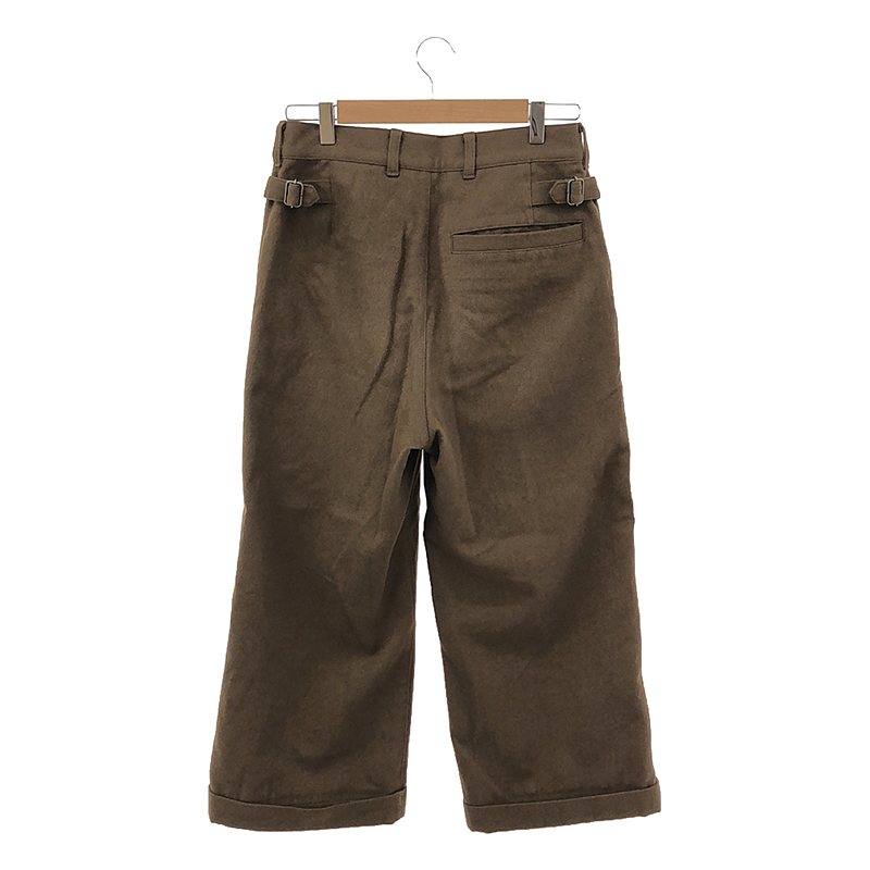 MHL. / エムエイチエルマーガレットハウエル ワイド ウールパンツ