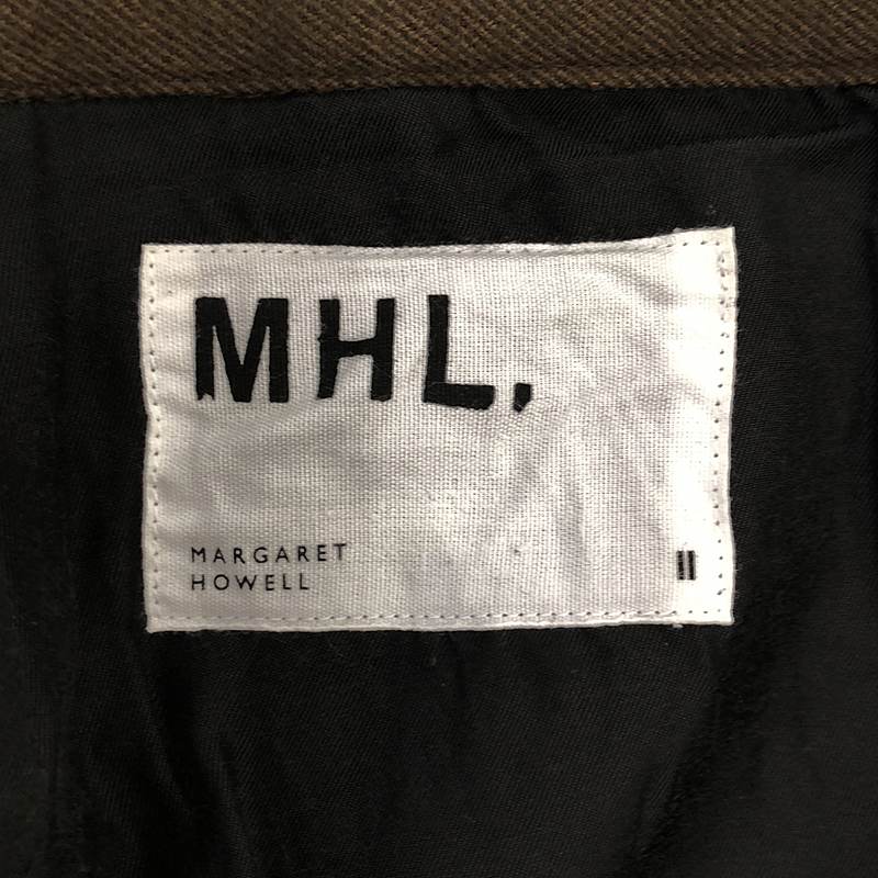 MHL. / エムエイチエルマーガレットハウエル ワイド ウールパンツ