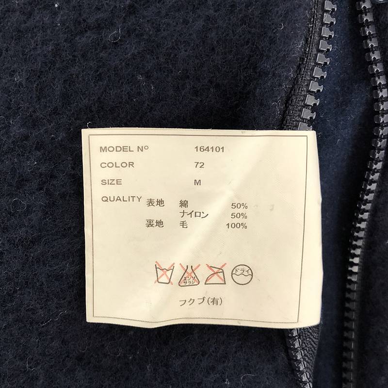 YAECA / ヤエカ Stand Collar Zip Blouson ウールライニング スタンドカラー ジップブルゾン