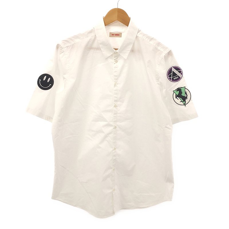 PATCH DETAIL SHORT SLEEVE SHIRT パッチディティール 半袖シャツ