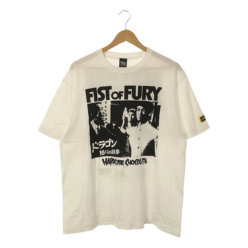 ドラゴン怒りの鉄拳 / FIST OF FURY（清朝ホワイト） ブルース・リー / プリントTシャツ