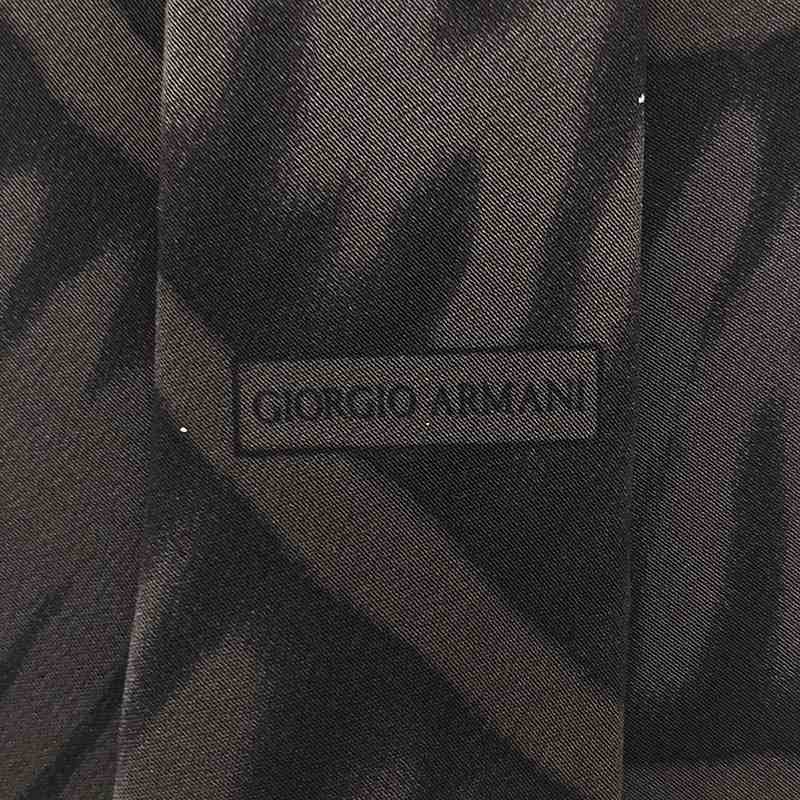 GIORGIO ARMANI / ジョルジオアルマーニ イタリア製 シルク 総柄 ネクタイ