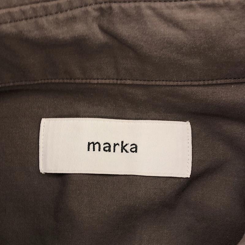 marka / マーカ POLO COLLAR SHIRT ORGANIC COTTON BROAD オーガニックコットンブロード ボタンダウンシャツ
