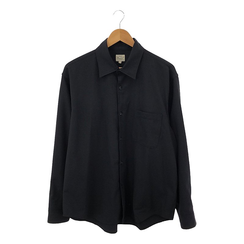 CRAPE TWILL REGULAR COLLAR SHIRT クレープツイル レギュラーカラーシャツ