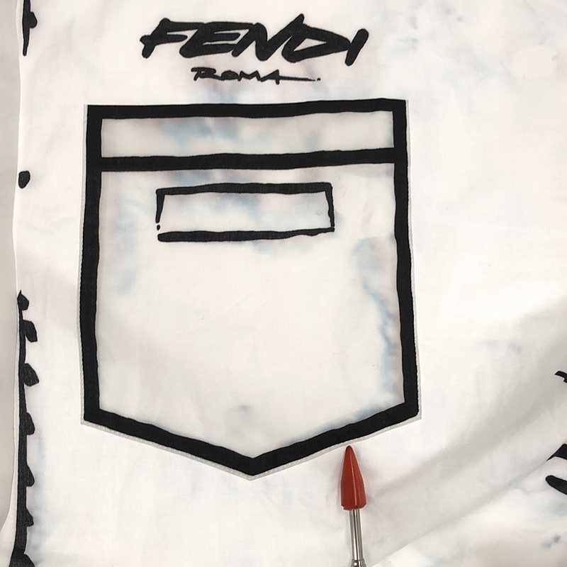 FENDI / フェンディ JOSHUA VIDES 騙し絵 シャツ