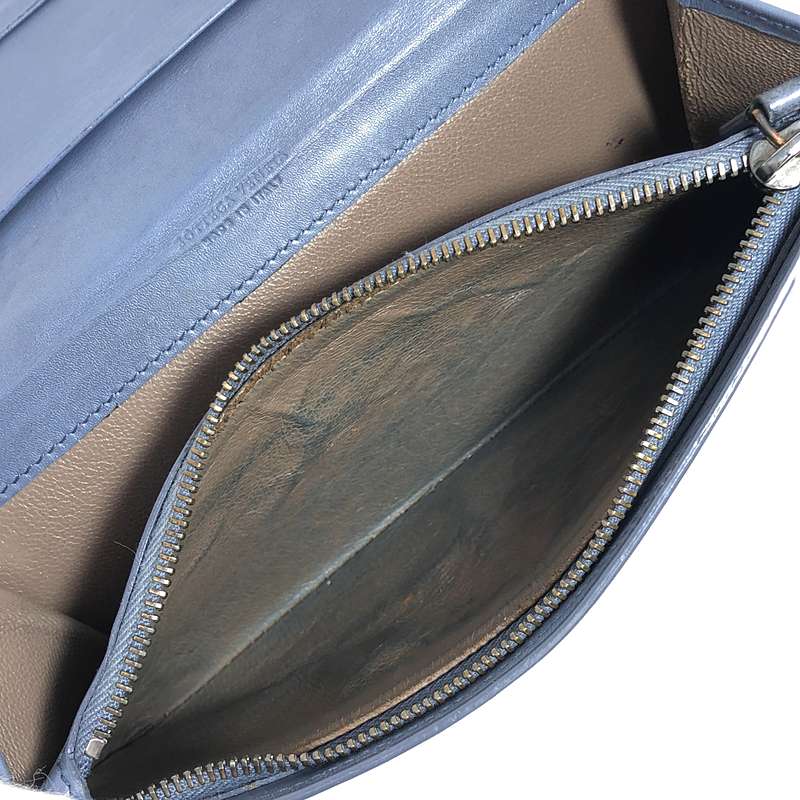 BOTTEGA VENETA / ボッテガヴェネタ イントレチャート 二つ折り 長財布