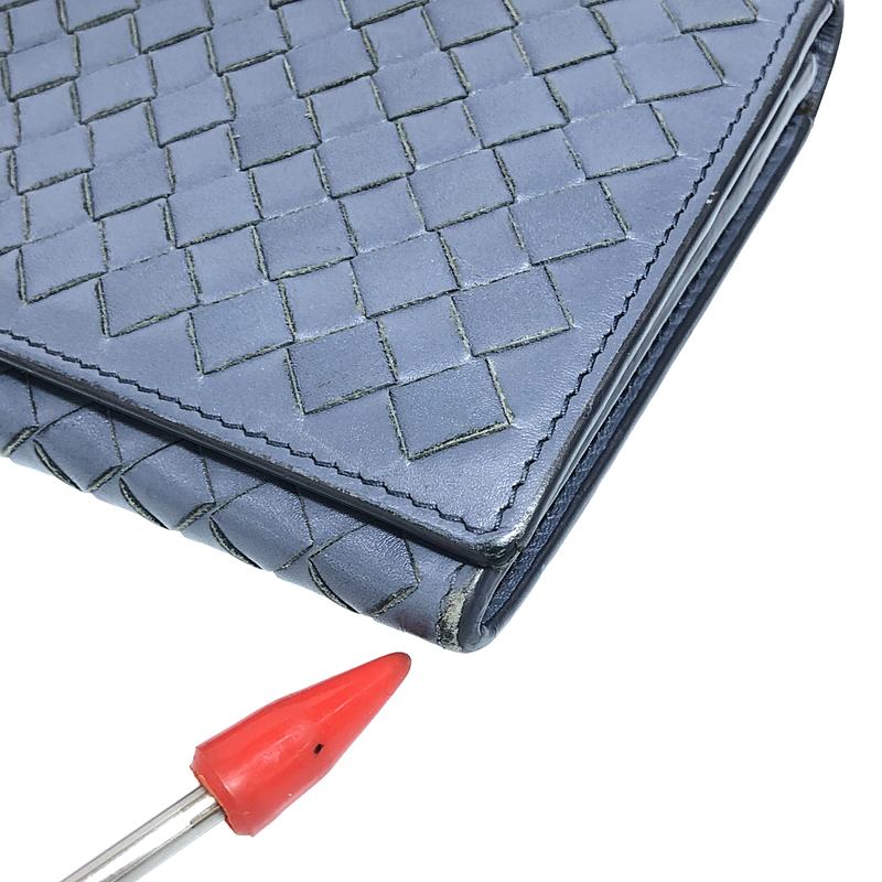 BOTTEGA VENETA / ボッテガヴェネタ イントレチャート 二つ折り 長財布
