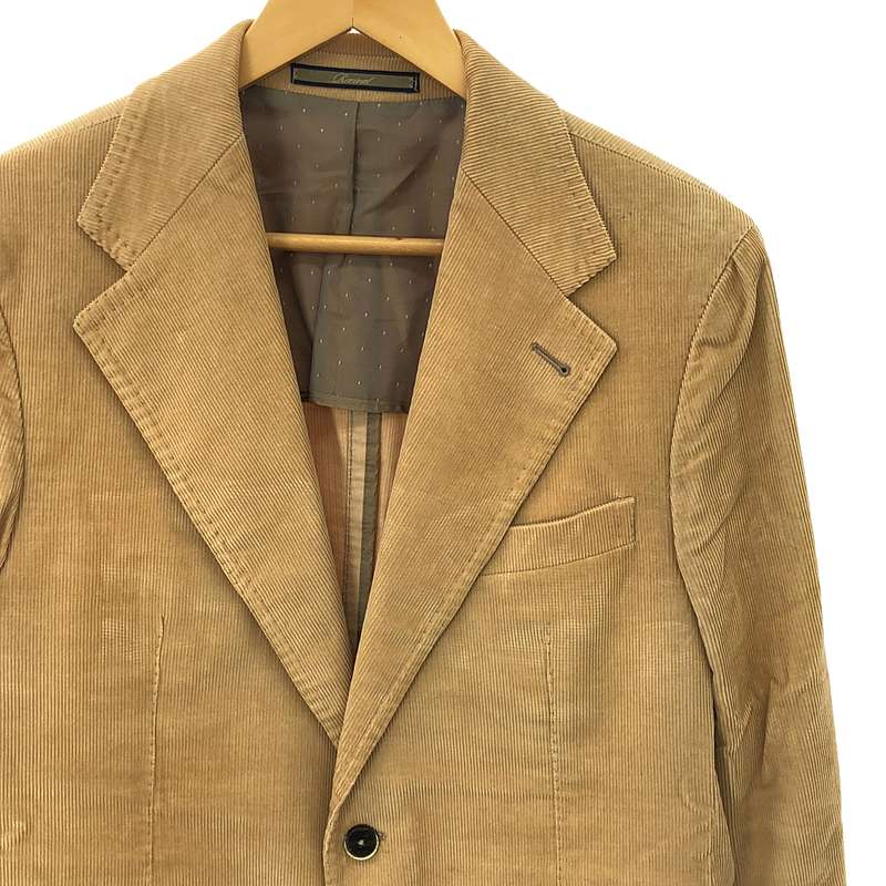 その他 ストレッチコーデュロイ 2B テーラードジャケット