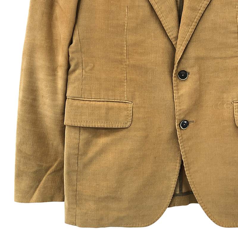 その他 ストレッチコーデュロイ 2B テーラードジャケット
