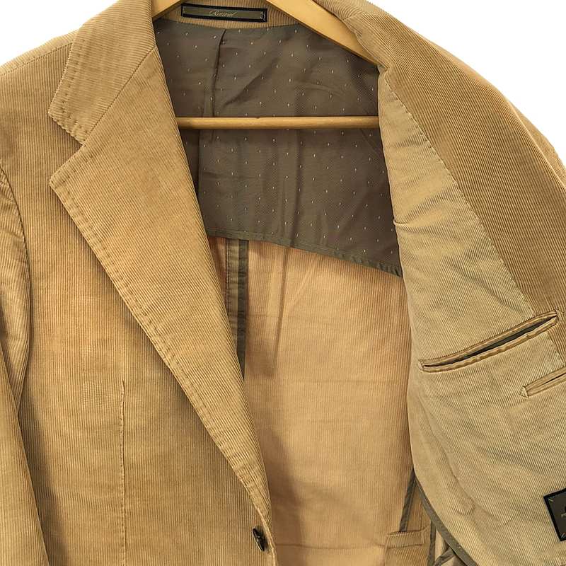 その他 ストレッチコーデュロイ 2B テーラードジャケット