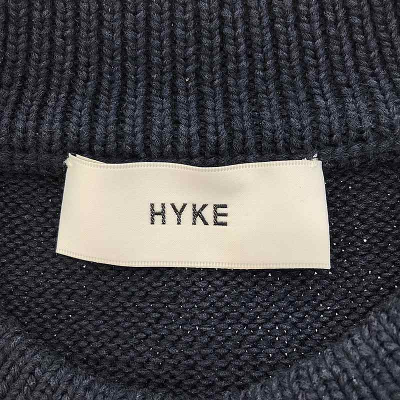 HYKE / ハイク STRIPED SWEATER CROPPED TOP ニットベスト