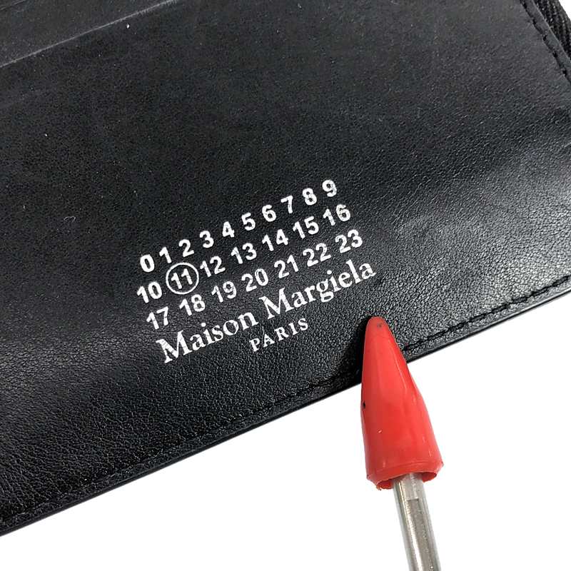 Maison Margiela / メゾンマルジェラ レザー ゴールドキーリング カードコインケース