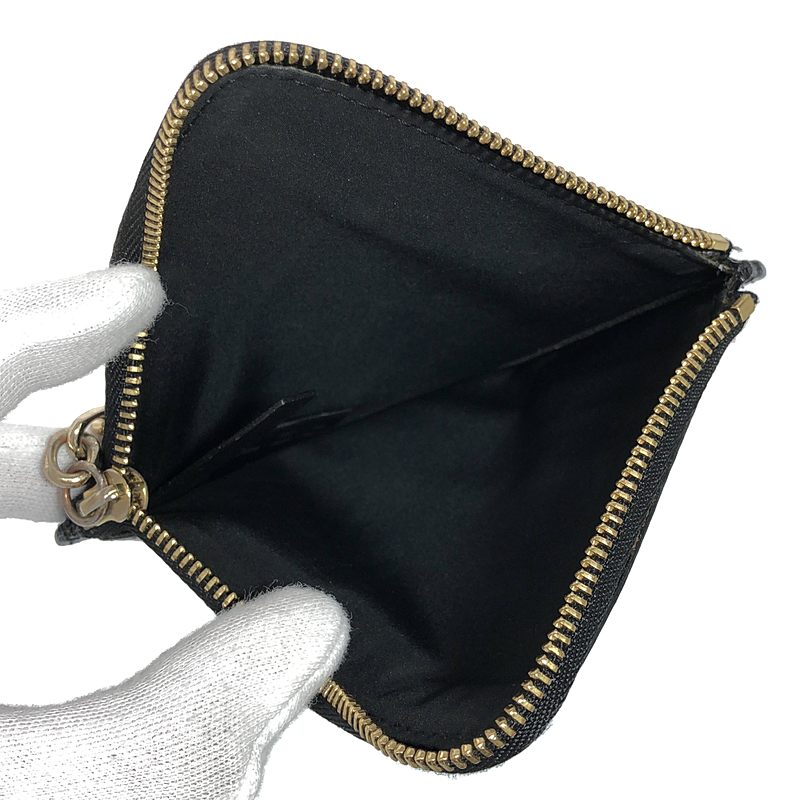 Maison Margiela / メゾンマルジェラ レザー ゴールドキーリング カードコインケース