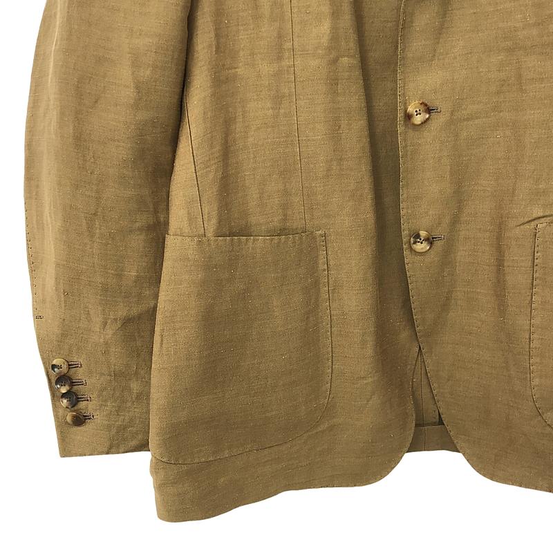 LARDINI / ラルディーニ リネン レーヨン 3B テーラードジャケット