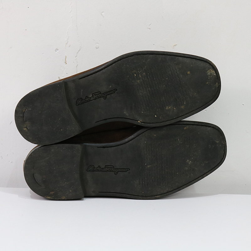 Salvatore Ferragamo / サルヴァトーレ フェラガモ スエードレースアップレザーシューズ