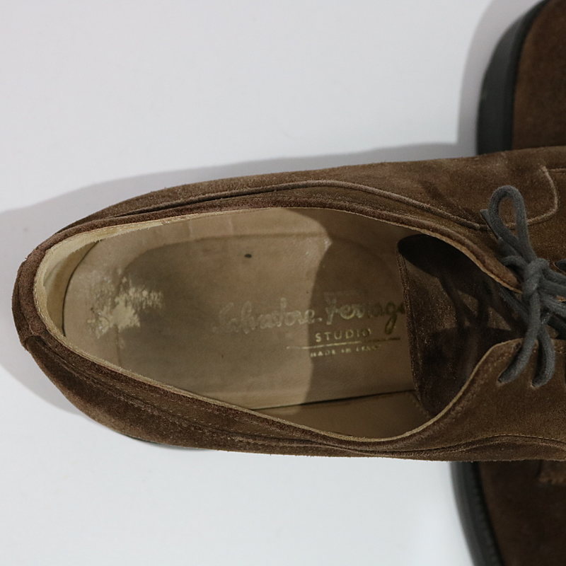 Salvatore Ferragamo / サルヴァトーレ フェラガモ スエードレースアップレザーシューズ