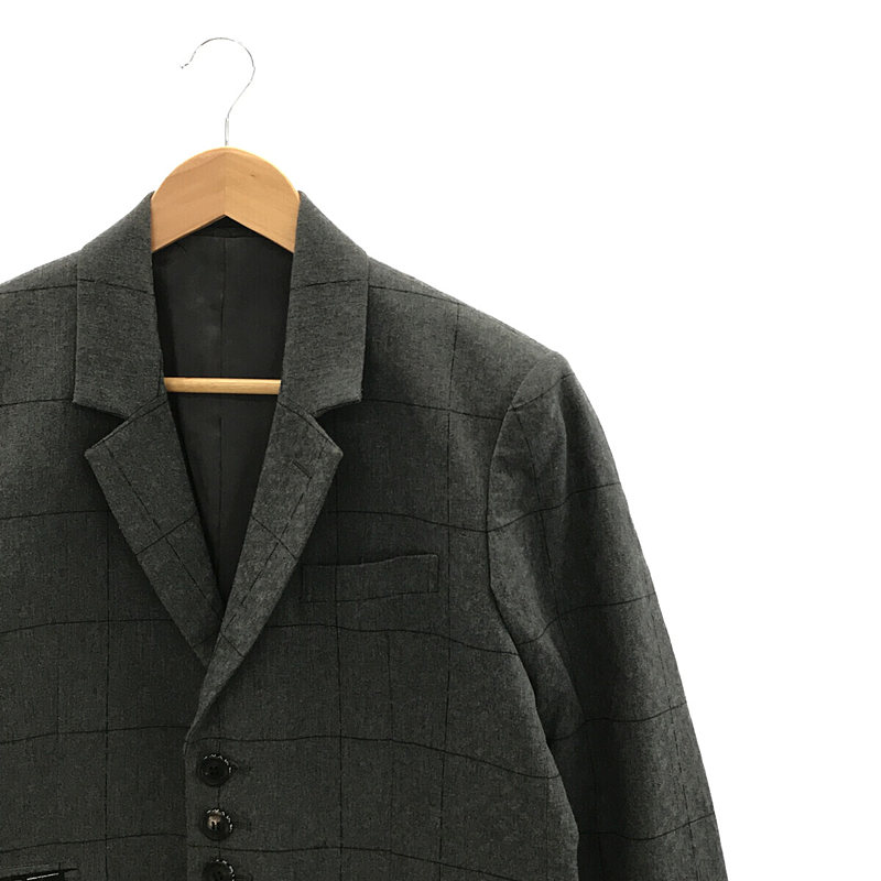 SHAREEF / シャリーフ WINDOWPANE CHESTER COAT ウインドウペン チェスターコート