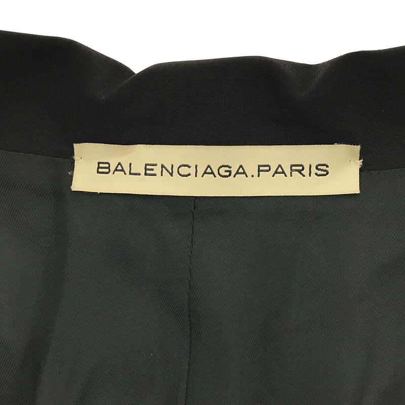 BALENCIAGA / バレンシアガ イタリア製 1B ショート テーラード ジャケット