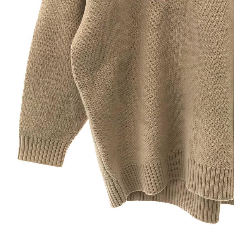 Highneck knit hoodie ハイネック ニットパーカー | ブランド古着の ...